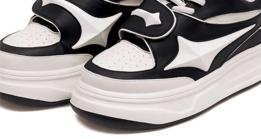 1807 INF-002 InHere Star Straps Chunky Sneakers