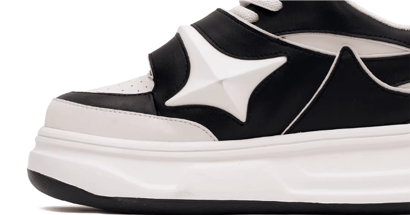 1807 INF-002 InHere Star Straps Chunky Sneakers