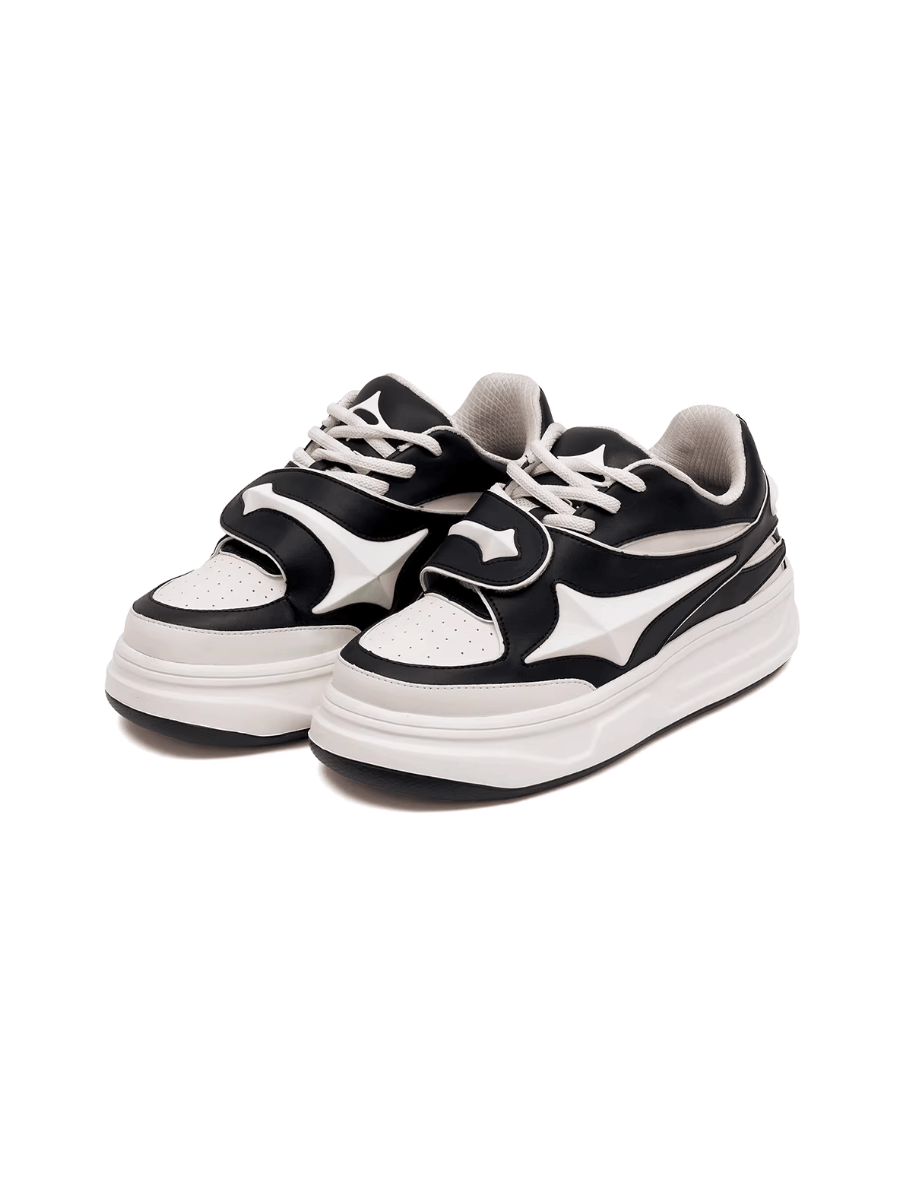 1807 INF-002 InHere Star Straps Chunky Sneakers