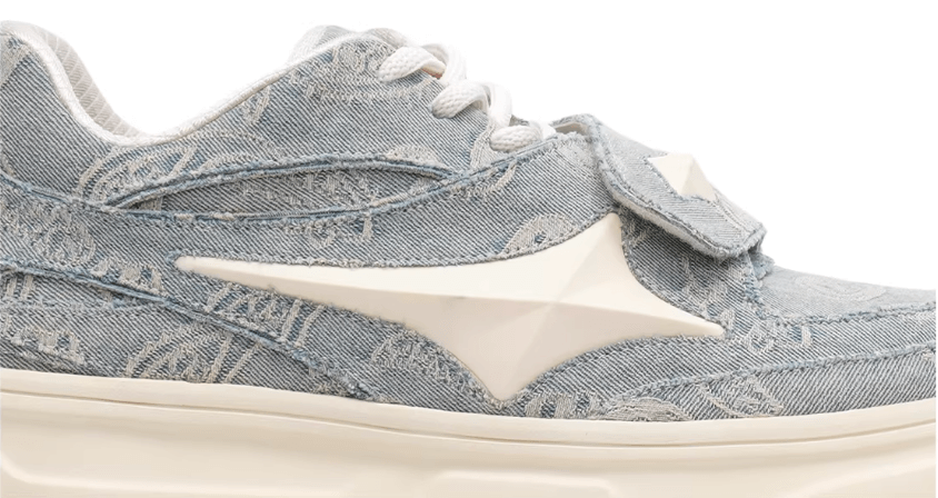 1807 INF-002 Paisley Star Straps Chunky Sneakers