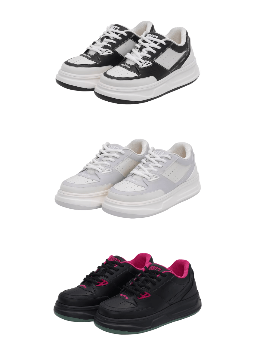 1807 INF-003 Swell Color Block Chunky Sneakers