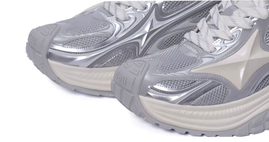 1807 × OGR Infinite Star Meteor Rattlesnake Dad Sneakers