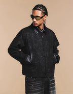 1807 ROLLTHEDICE Chain Stitched Detroit Jacket