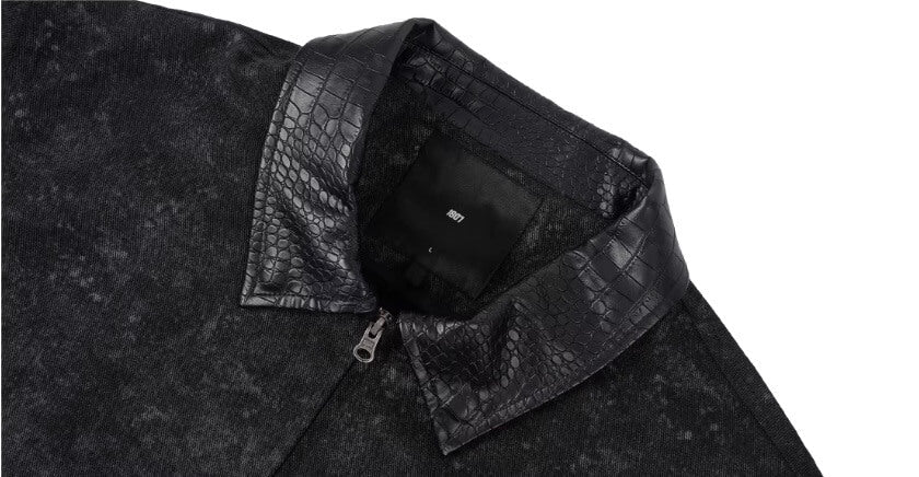 1807 ROLLTHEDICE Chain Stitched Detroit Jacket