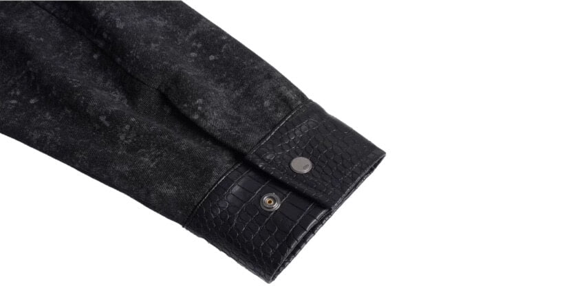 1807 ROLLTHEDICE Chain Stitched Detroit Jacket