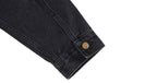 1807 Cat Whiskers Washed Black Denim Jacket