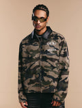 1807 18X7 Camouflage Print Detroit Jacket