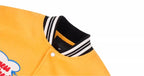 1807 × Lay’s Embroidered PU Leather Varsity Jacket