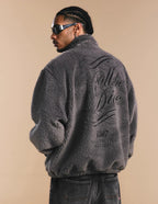 1807 ROLLTHEDICE Printed Sherpa Jacket