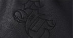 1807 Fur Collar PU Leather Hooded Jacket