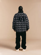 1807 Plaid Down Lined Shirt Jacket