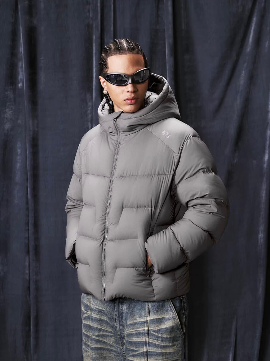 1807 Ultra Lightweight Hooded Down Jacket
