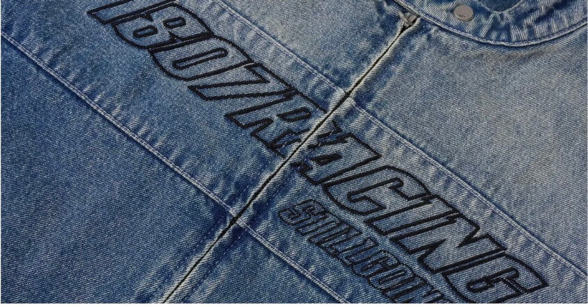 1807 Racing Washed Denim Jacket