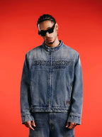 1807 Racing Washed Denim Jacket