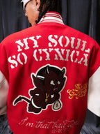 1807 Devil Angel Varsity Jacket