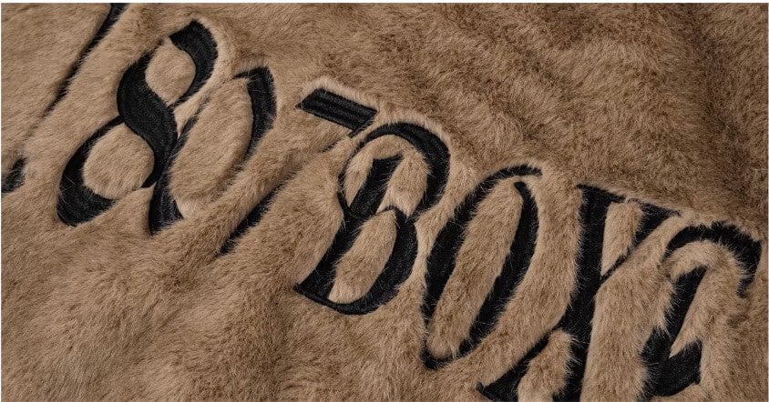 1807 Eco Faux Mink Fur Hooded Jacket