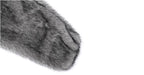 1807 Eco Faux Fur Digital Print Hooded Jacket