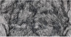 1807 Eco Faux Fur Digital Print Hooded Jacket