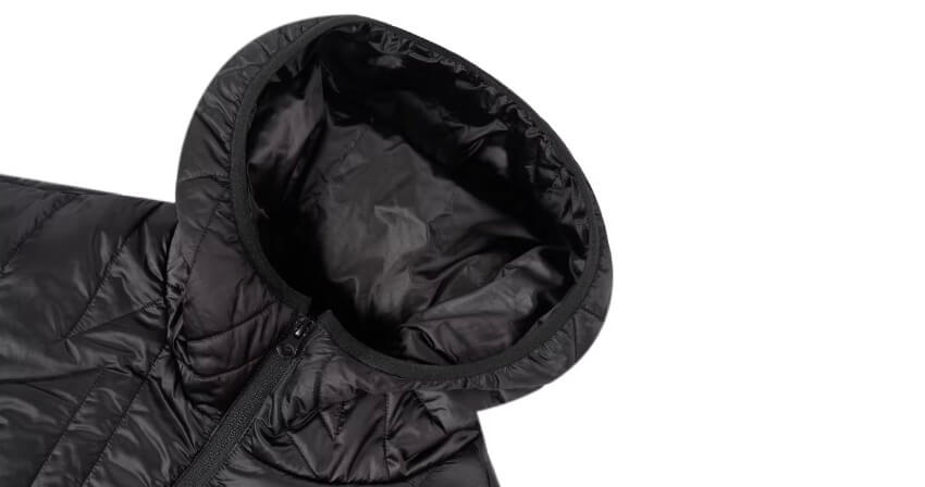 1807 Lightning Hooded Down Jacket