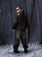 1807 Lightning Hooded Down Jacket