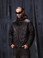 1807 Lightning Hooded Down Jacket