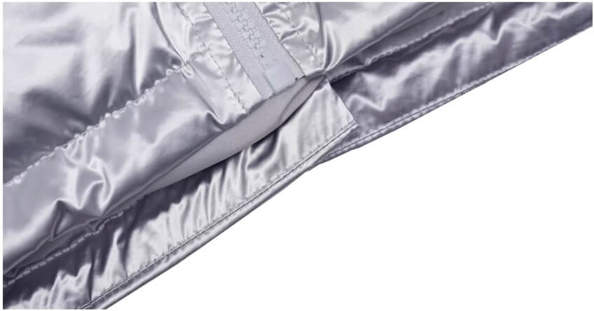1807 Glossy Silver Down Jacket