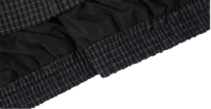 1807 Textured Plaid Track Jacket