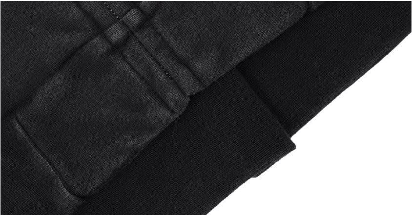 1807 Gothic Printed Washed Zip Up Hoodie