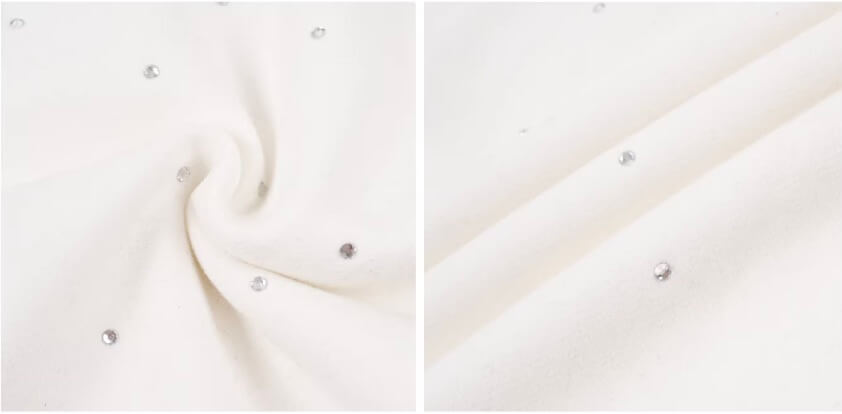 1807 Rhinestone Embellished Zip Up Hoodie
