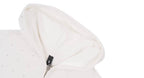 1807 Rhinestone Embellished Zip Up Hoodie