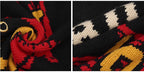 1807 Pegasus Jacquard Knit Zip Up Cowichan