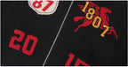 1807 Pegasus Jacquard Knit Zip Up Cowichan