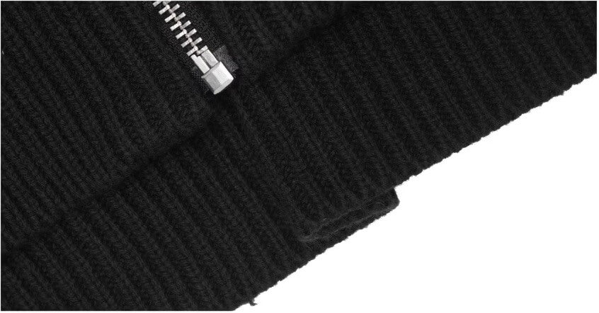 1807 Pegasus Jacquard Knit Zip Up Cowichan