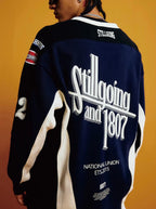 1807 × Lay’s Patchwork Long Sleeve Hockey Jersey