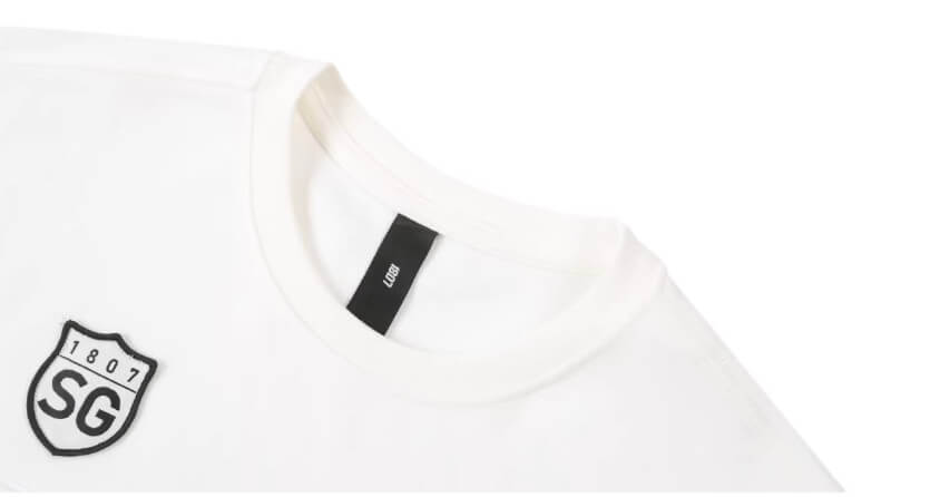 1807 Gothic Leather Patched Hockey Jersey Tee