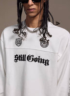 1807 Gothic Leather Patched Hockey Jersey Tee
