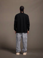 1807 Gothic Leather Patched Hockey Jersey Tee