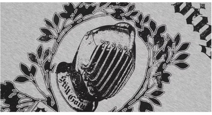 1807 STILLGOING Vintage Printed Layered Long Sleeve Tee