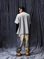 1807 STILLGOING Vintage Printed Layered Long Sleeve Tee