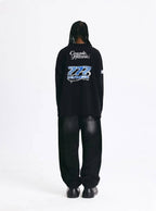 1807 × CH Dragon Head Vintage Printed Long Sleeve Tee