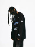 1807 × CH Dragon Head Vintage Printed Long Sleeve Tee