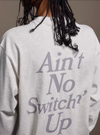 1807 STILLGOING Crackle Print Long Sleeve Tee