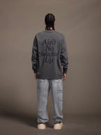 1807 STILLGOING Crackle Print Long Sleeve Tee