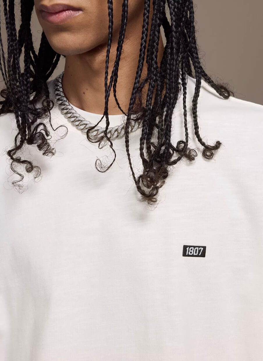 1807 Small Box Logo Patch Tee