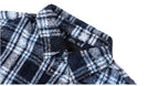 1807 Vintage Plaid 3D Patch Quilted Long Sleeve Shirt
