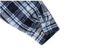 1807 Vintage Plaid 3D Patch Quilted Long Sleeve Shirt