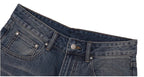 1807 Vintage Washed Basic Straight Jeans