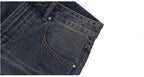 1807 Vintage Washed Basic Straight Jeans