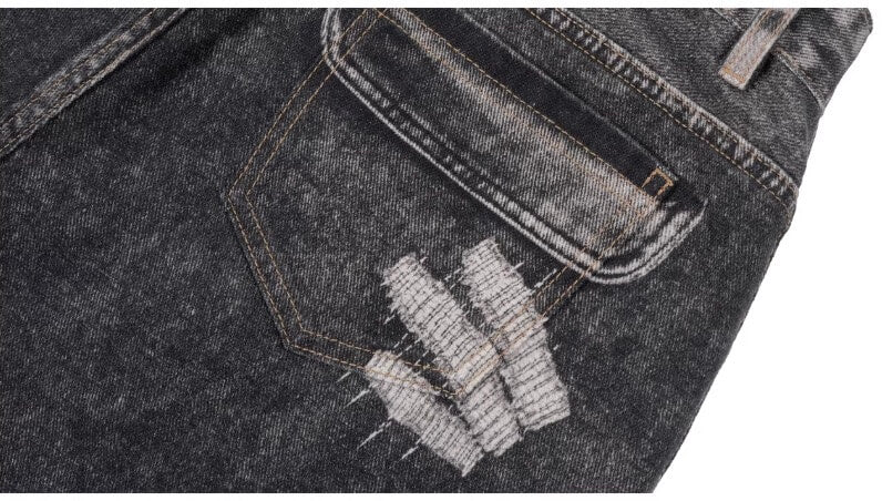 1807 Multi Pocket Digital Print Pants