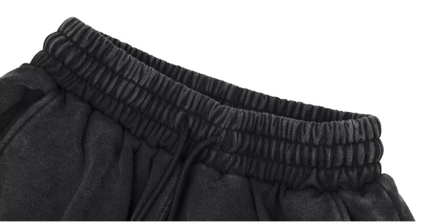 1807 Washed Faded Color Baggy Sweatpants